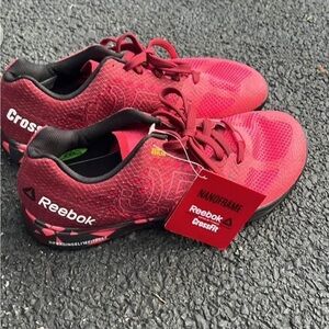 Reebok Red NanoFrame Athletic Shoes
